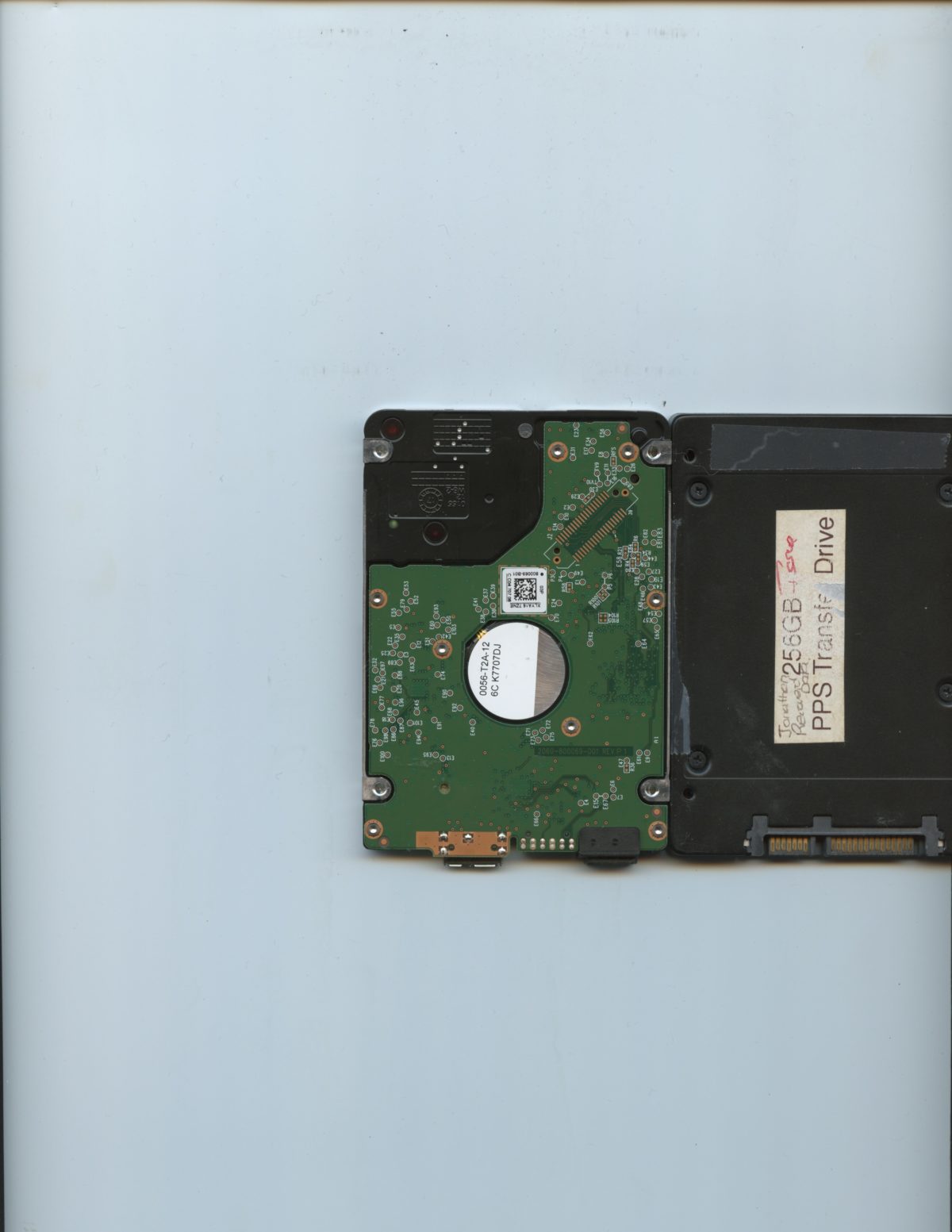 WD10SDZW-11UMGS0 HBNT2BN WXL1A WESTERN DIGITAL 1TB HDD PCB