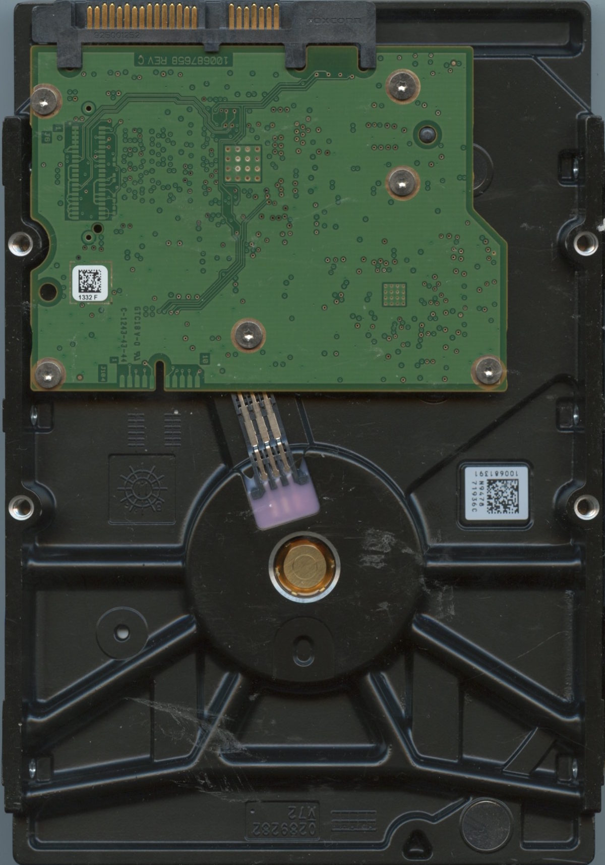 SEAGATE ST3000DM001 CC24 1CH166-301 3TB PCB
