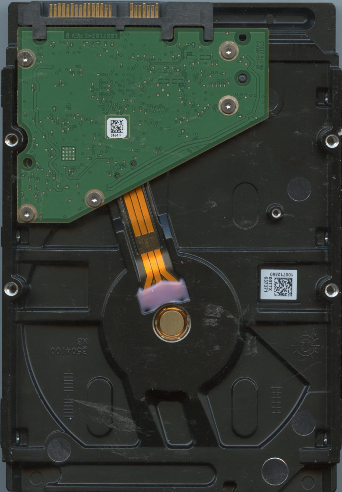 SEAGATE ST4000DM000 CC52 1F2168-300 3TB PCB