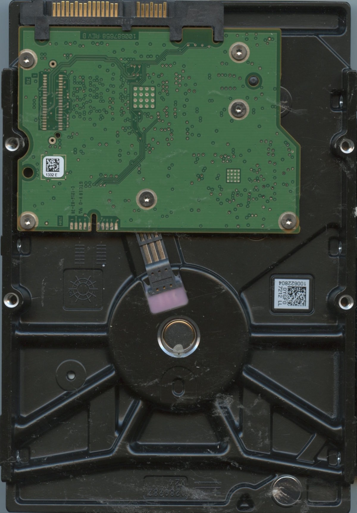 SEAGATE ST3000DM001 CC43 1CH166-300 3TB PCB