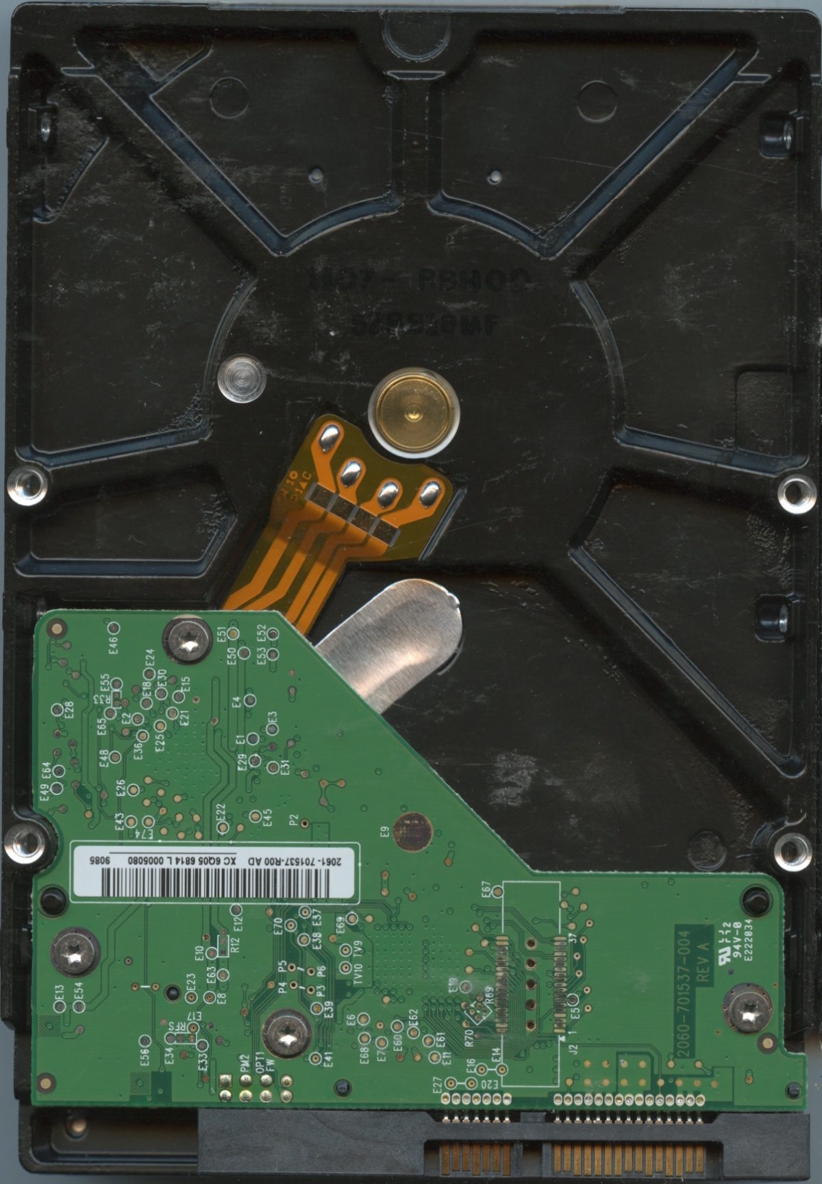 WD10EACS WCAU4 08:08 WESTERN DIGITAL 1TB PCB