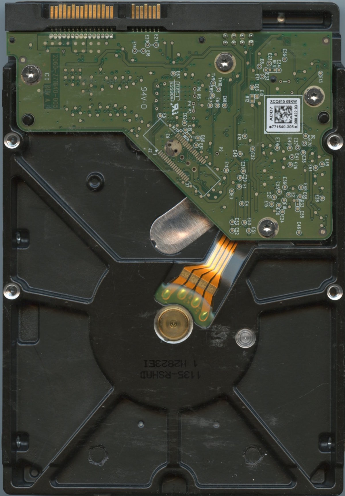 WD10EALX WCATR 12:12 WESTERN DIGITAL 1TB PCB