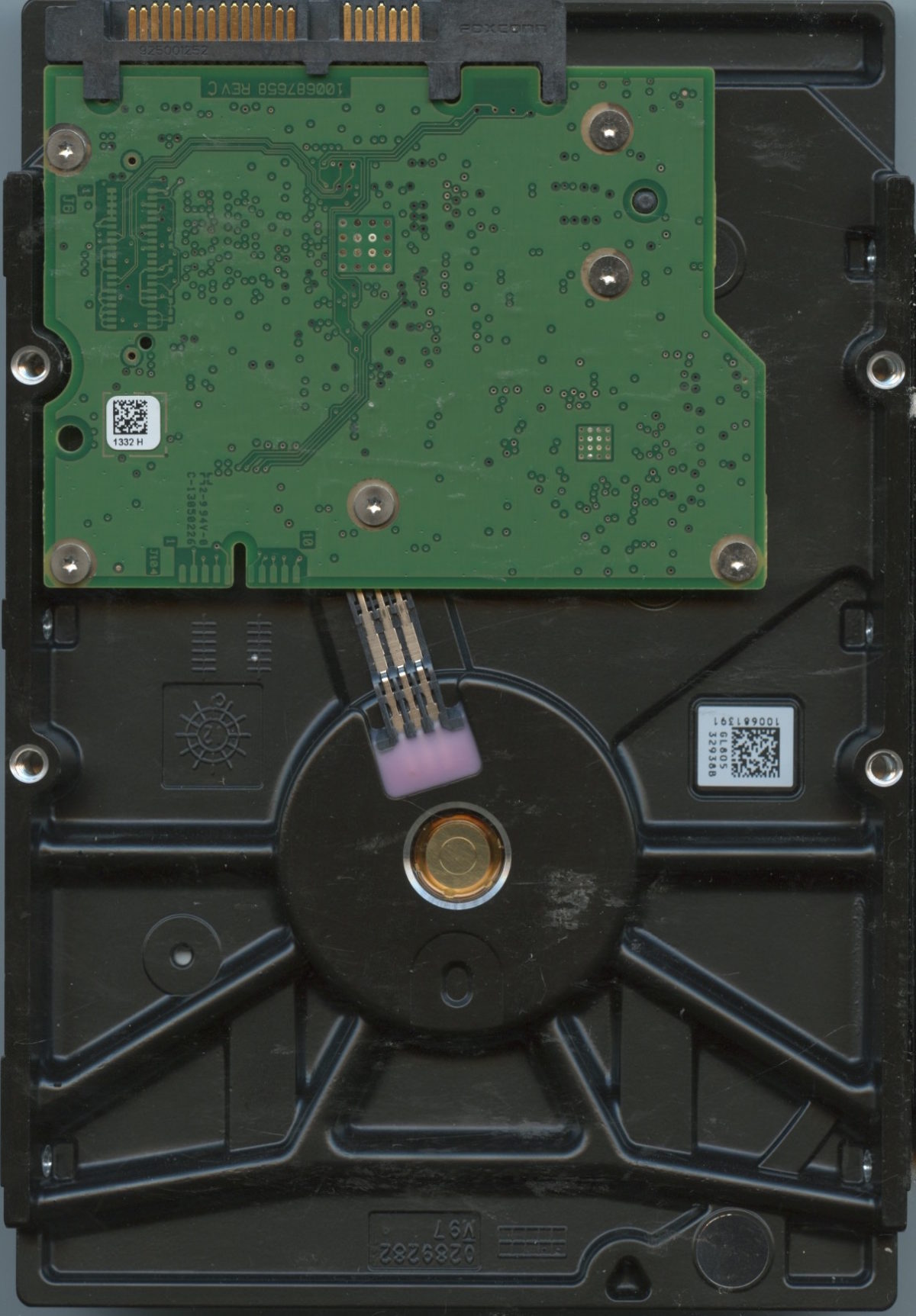 SEAGATE ST3000DM001 CC24 1CH166-301 3TB PCB