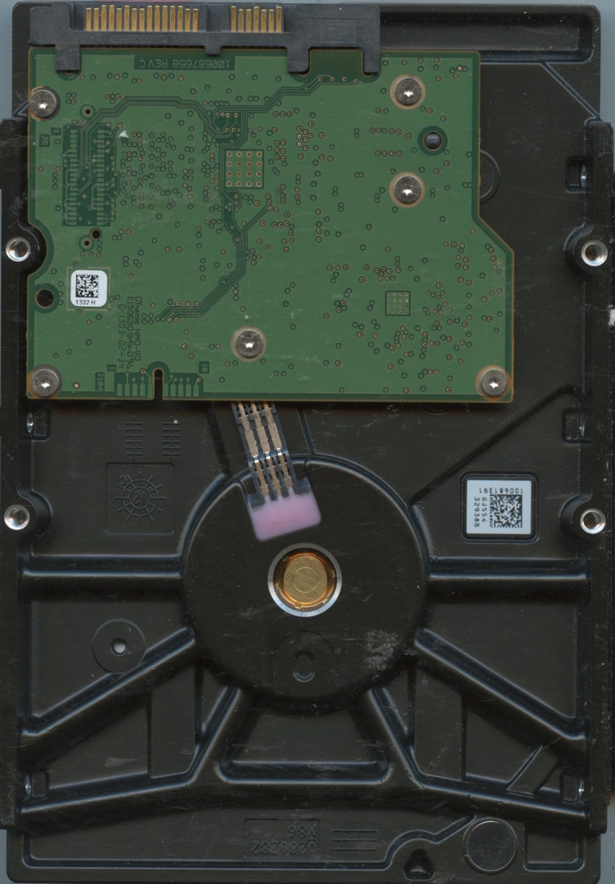 SEAGATE ST3000DM001 CC24 1CH166-501 3TB PCB