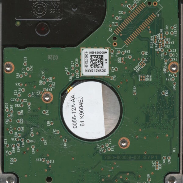 WD10SDRW WXK1A 06:19 WESTERN DIGITAL 1TB PCB