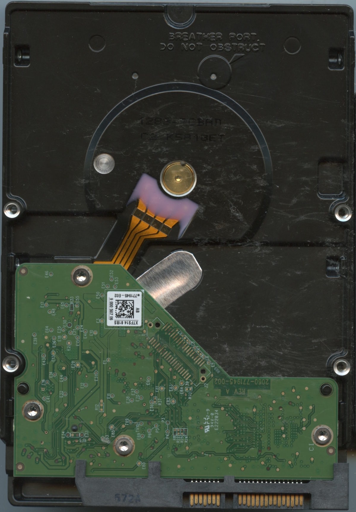 WD40EZRZ WCC4E 09:15 WESTERN DIGITAL 4TB PCB
