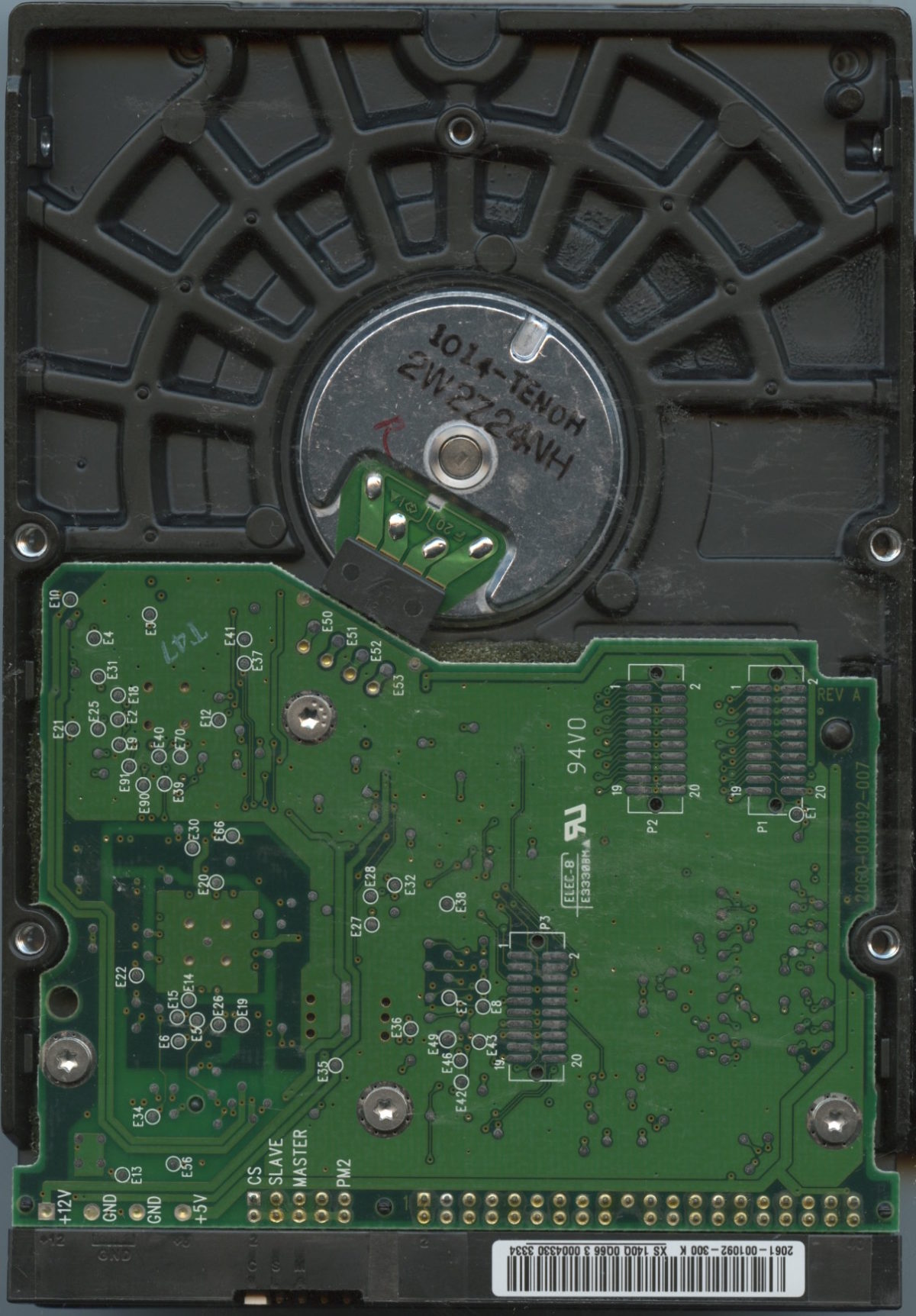 WD800 WMAA5 02:03 WESTERN DIGITAL 80GB PCB