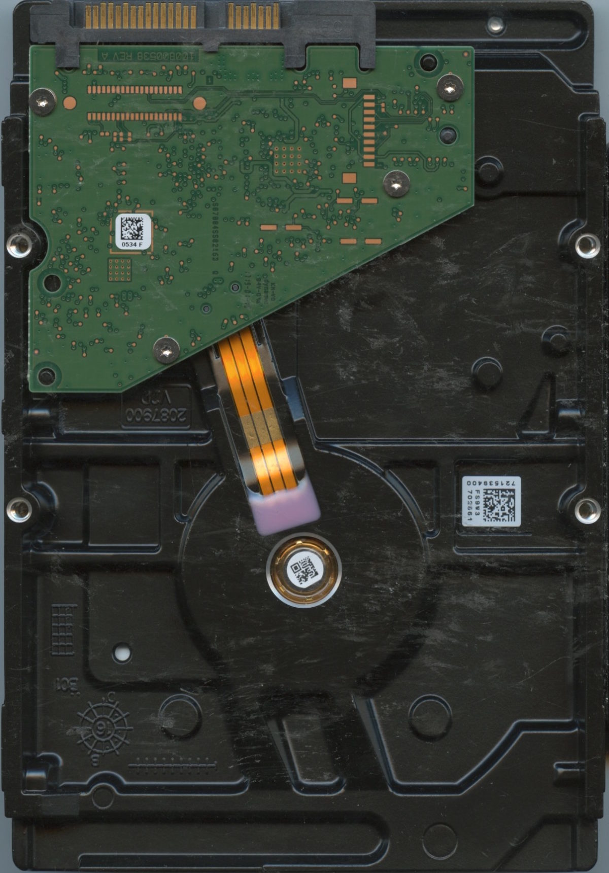 ST4000DM004 2CV104-568 0001 ZFN0J 4TB HDD PCB