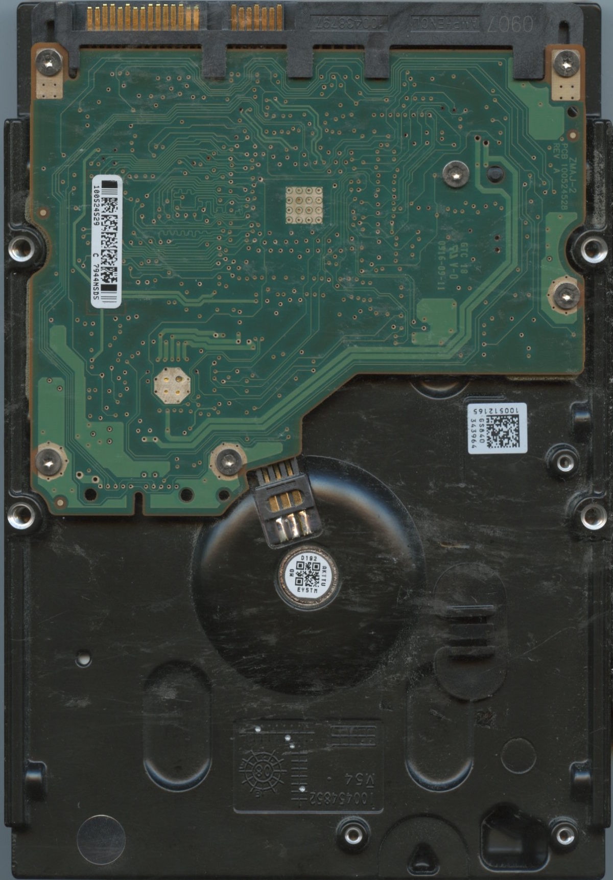 ST31000342AS 9HX158-040 AP52 9QJ3V 1TB HDD PCB