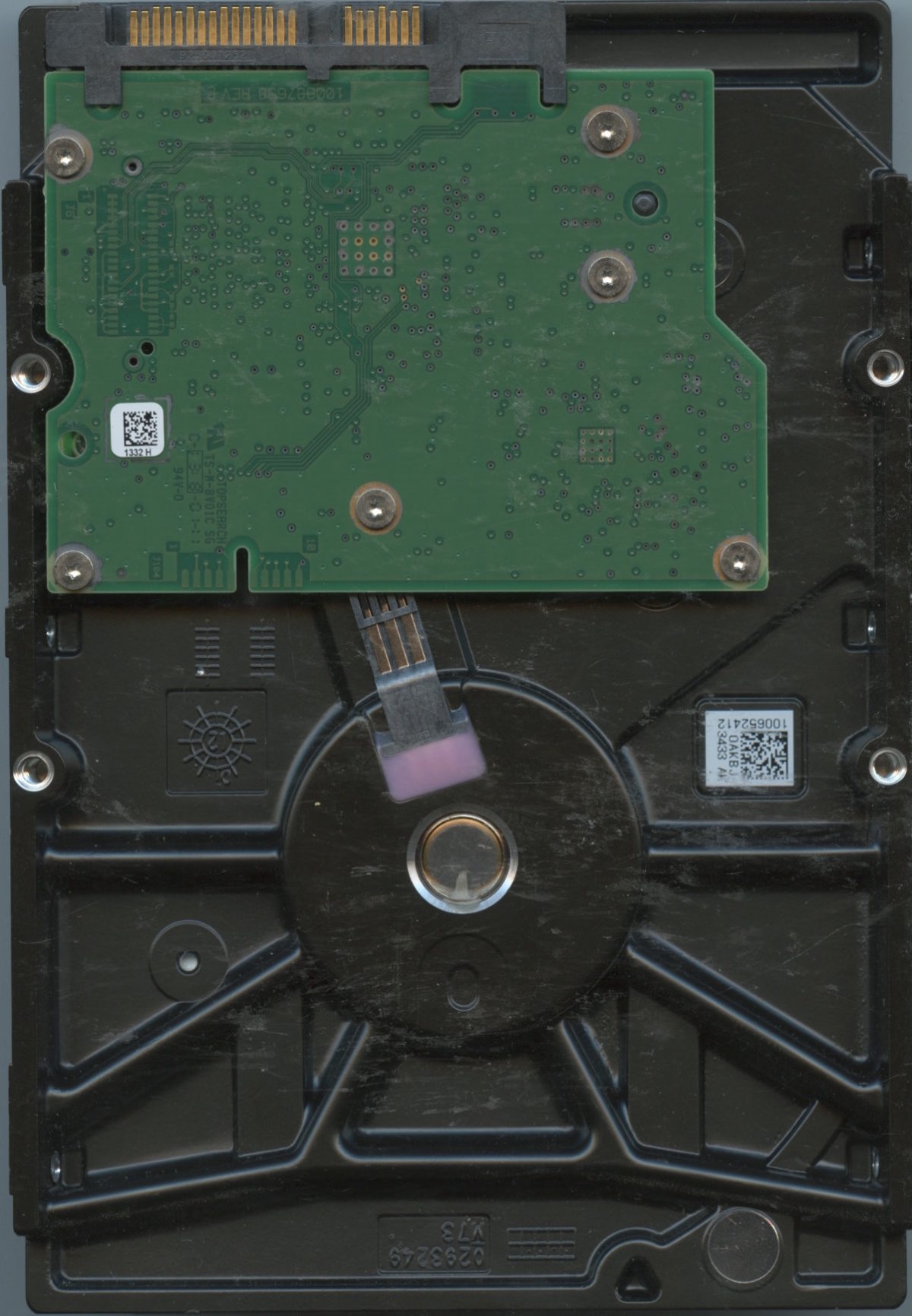 ST2000DM001 1E6164-570 CC45 W1E4T 2TB HDD PCB