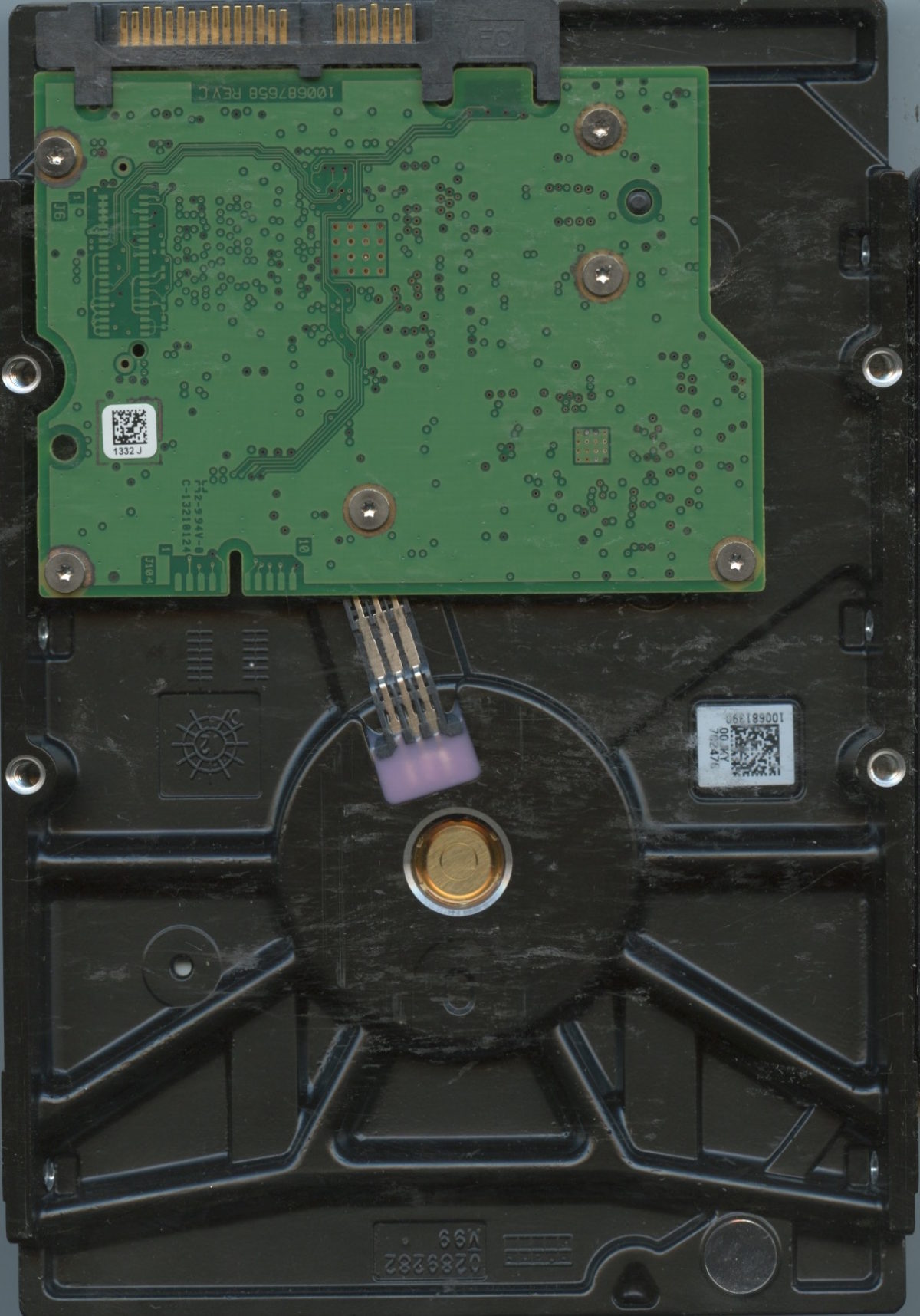 ST3000DM001 1E6166-570 SC48 W1F3T 3TB HDD PCB