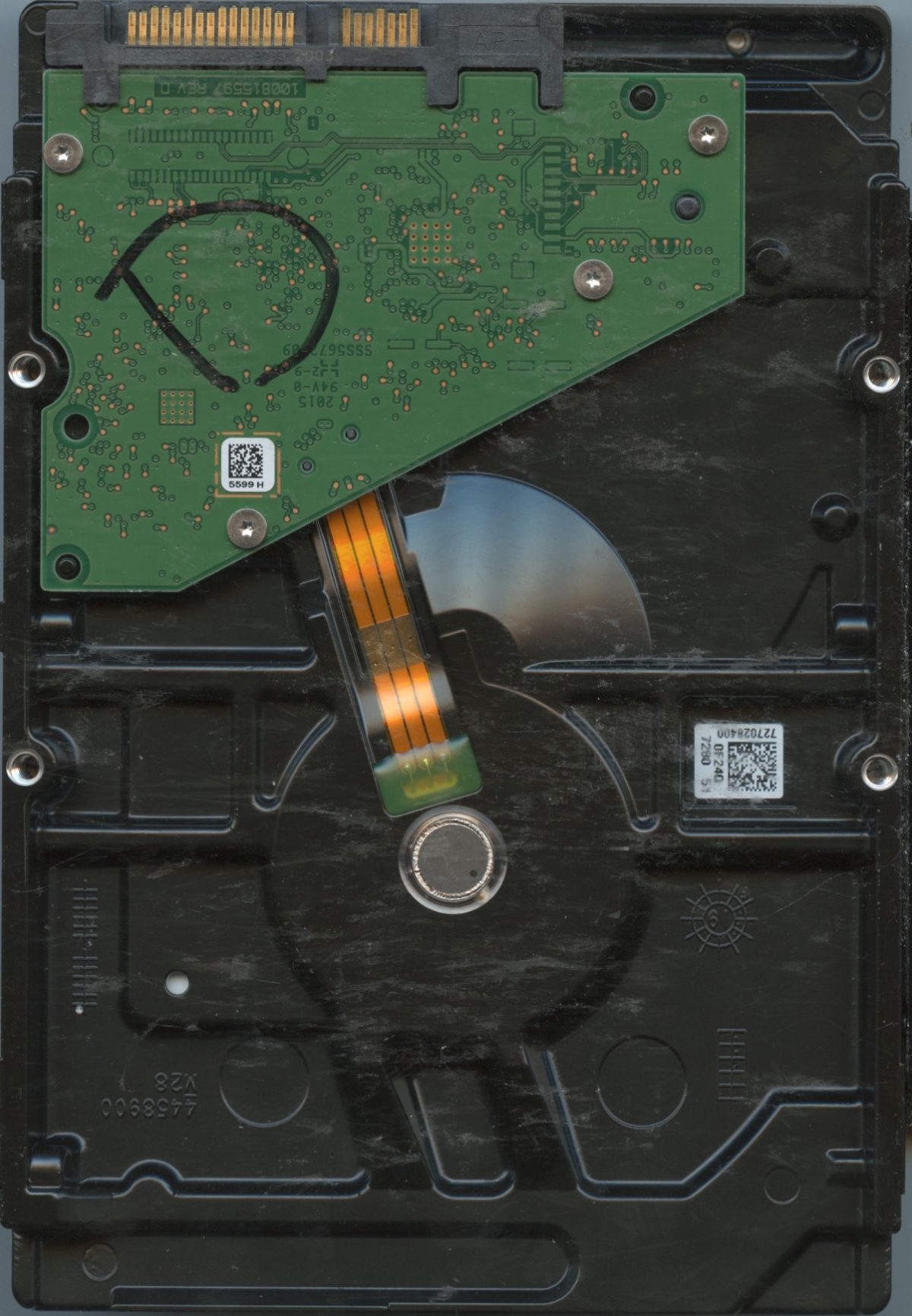 ST8000DM004 2CX188-568 0001 SEAGATE 8TB HDD PCB